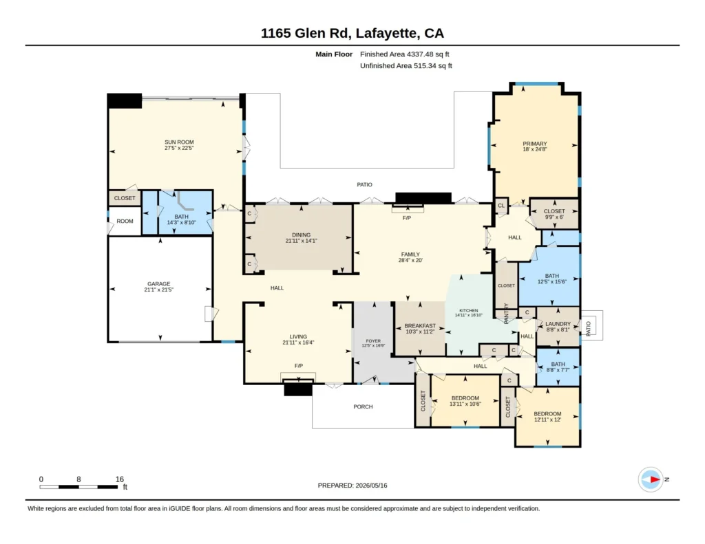 1165 Glen Rd Main Floor plan
